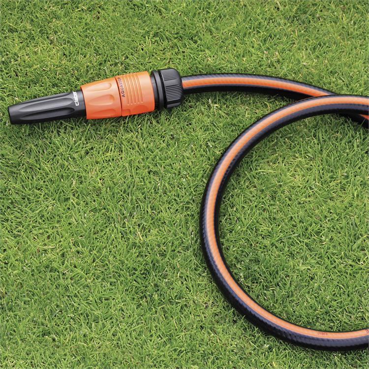 Kit Irrigazione Giardino Claber Ø 3/4” - Con Lancia, Raccordi Quick-Click | Made In Italy, Pratico E Durevole