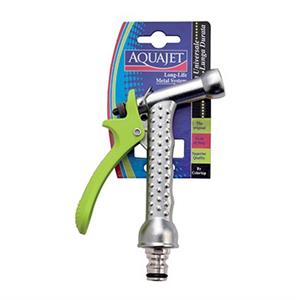 PISTOLA PER INNAFFIARE CROMATA IN METALLO ACQUAJET in Giardinaggio