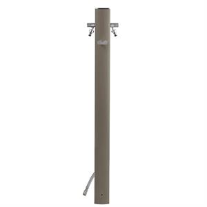 FONTANA A COLONNA DA GIARDINO OVALE AQUAPOINT TOTEM GRIGIO TORTORA in Arredamento giardino