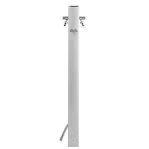 FONTANA A COLONNA DA GIARDINO OVALE AQUAPOINT TOTEM BIANCA in Arredamento giardino
