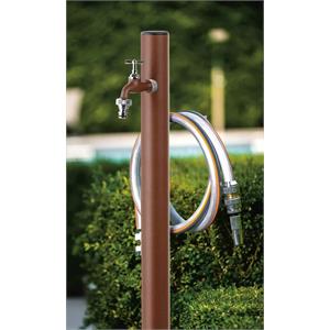 FONTANA A COLONNA DA GIARDINO TONDA AQUAPOINT LOOP CORTEN in Arredamento giardino