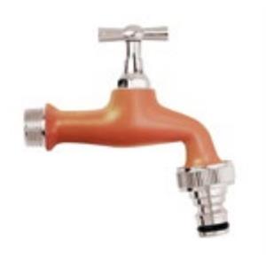 RUBINETTO DA GIARDINO CON INNESTO RAPIDO 1/2