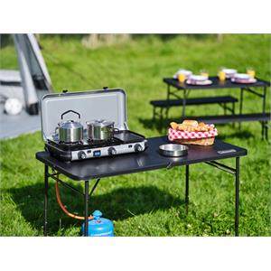 FORNELLO DA CAMPEGGIO A GAS - CAMPING KITCHEN 2 MULTI-COOK - CAMPINGAZ in Arredamento giardino