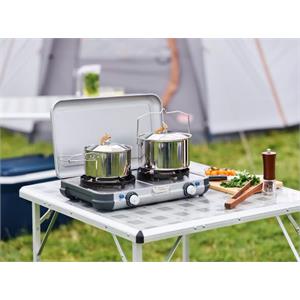 FORNELLO DA CAMPEGGIO CAMPINGAZ KITCHEN 2 GRILL & GO CV - 2 FUOCHI CON GRIGLIA in Arredamento giardino