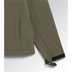 GIACCA DA LAVORO UOMO E DONNA SOFTSHELL SAIL DIADORA - VERDE MILITARE - TG S in Antinfortunistica