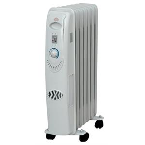 RADIATORE ELETTRICO AD OLIO A BASSO CONSUMO DCG 1500W in Stufe e clima