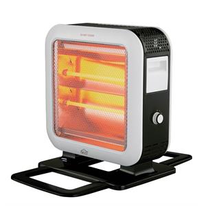 DCG STUFA AL QUARZO DOPPIA FACCIA 1600W 4 REGOLAZIONI in Stufe e clima