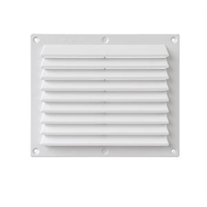 GRIGLIA DI AERAZIONE DA SOVRAPPORRE 175X146 MM CON RETE ANTINSETTI - BIANCO in Stufe e clima