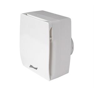 ASPIRATORE CENTRIFUGO A PARETE CON TIMER E IGROMETRO CENTRIX 30W - 110M³/H - Ø100 MM - IPX4 BIANCO in Stufe e clima