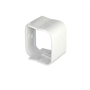 GIUNTO CANALINA 70X65 CON VITE DI FISSAGGIO - BIANCO in Stufe e clima