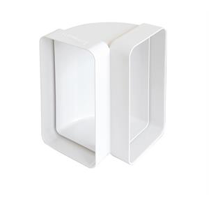 CURVA VERTICALE 150X70 MM PER TUBO CANALIZZAZIONE RETTANGOLARE in Idraulica