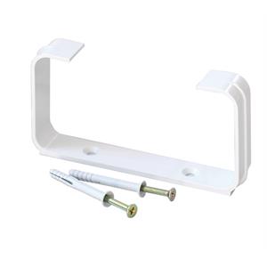 COLLARE FERMATUBO 150X70 MM PER TUBI RETTANGOLARI - 2 PEZZI CON VITI E TASSELLI in Stufe e clima