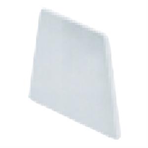 TAPPO PER BASE A PAVIMENTO CONDIZIONATORE 100X100 MM BIANCO in Stufe e clima