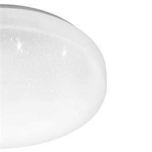 FRANIA S - PLAFONIERA A SOFFITTO LED - EFFETTO CRISTALLO - 1100 LUMEN - 3000K - ø28 cm in Illuminazione