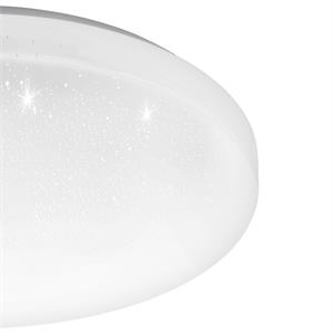 FRANIA S - PLAFONIERA A SOFFITTO LED - EFFETTO CRISTALLO - 1600 LUMEN - 3000K - ø33 cm in Illuminazione