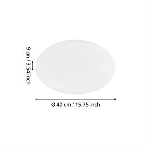 GIRON-TW - PLAFONIERA LED DIMMERABILE - 18,8W - 2300 LUMEN - 2700-6500K - ø40 CM in Illuminazione