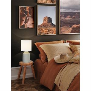 LAMPADA DA TAVOLO DI DESIGN EGLO BELLARIVA GRIGIA in Illuminazione