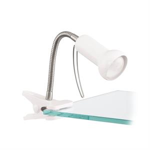 FARETTO A LED DA INTERNO ORIENTABILE A PINZA EGLO FABIO BIANCO in Illuminazione