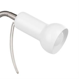 FARETTO A LED DA INTERNO ORIENTABILE A PINZA EGLO FABIO BIANCO in Illuminazione