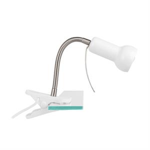 FARETTO A LED DA INTERNO ORIENTABILE A PINZA EGLO FABIO BIANCO in Illuminazione