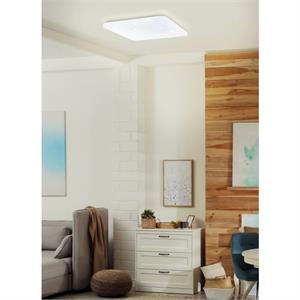 FRANIA S - PLAFONIERA A SOFFITTO LED QUADRATA - 4000K - 3900 LUMEN - 6x5,5W - 43x43 CM in Illuminazione