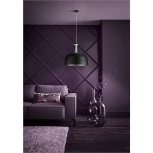 LAMPADA A SOSPENSIONE MONTE FUERTE NERO in Illuminazione