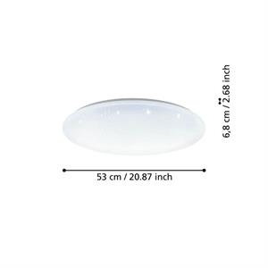 PLAFONIERA LED TOTARI-Z - 4960 LUMEN - ø53 CM - 2700-6500K in Illuminazione