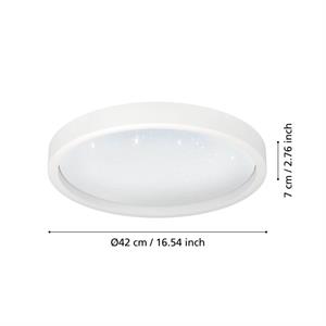PLAFONIERA LED RGB - MONTEMORELOS-Z - 2150 LUMEN - ø42 CM - 2700-6500K in Illuminazione