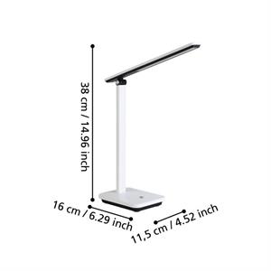 LAMPADA DA SCRIVANIA A LED PER UFFICI DI DESIGN EGLO INIESTA BIANCA in Illuminazione