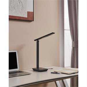 LAMPADA DA SCRIVANIA A LED PER UFFICI DI DESIGN EGLO INIESTA GRIGIA in Illuminazione