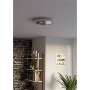MACCHIONI - PLAFONIERA LED DIMMERABILE - EFFETTO CRISTALLO - 2700-6500K - 2360 LUMEN - 20W - ø38 CM in Illuminazione