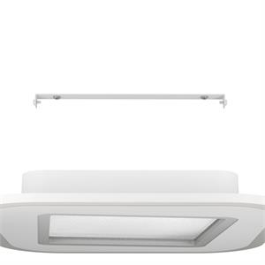 MACCHIONI - PLAFONIERA LED DIMMERABILE - EFFETTO CRISTALLO - 2700-6500K - 2360 LUMEN - 20W - 38x38 CM in Illuminazione