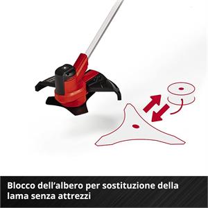 DECESPUGLIATORE A BATTERIA EINHELL AGILLO 18/200 in Giardinaggio