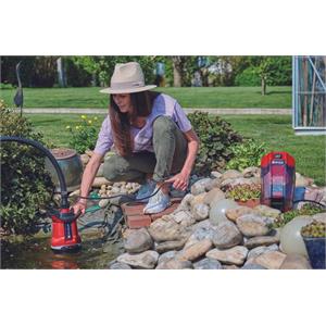 POMPA A IMMERSIONE A BATTERIA PER ACQUE SPORCHE EINHELL GE-DP 18/25 LI-SOLO in Giardinaggio