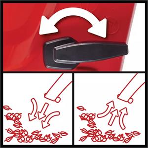 SOFFIATORE PER FOGLIE ASPIRATORE TRITURATORE ELETTRICO EINHEL GC-EL 3024 E 3000W in Giardinaggio