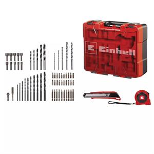 KIT TRAPANO A PERCUSSIONE EINHELL TC-ID 1000 E +64 ACCESSORI in Utensileria