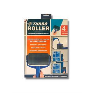 RULLO PER PITTURA CON SERBATOIO E ACCESSORI TURBO ROLLER in Vernici