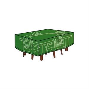 TELO COPRI TAVOLO GIARDINO E SEDIE - RETTANGOLARE - 180X270XH90 in Arredamento giardino