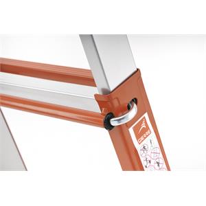 PEPPINA SCALA TELESC. FERRO MEDIA LEGGERA in Ferramenta