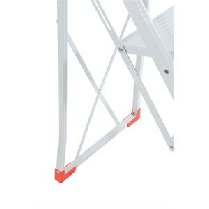 SGABELLO IN ACCIAIO 2 GRADINI - 