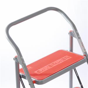 SGABELLO IN ACCIAIO CON 4 GRADINI LARGHI - 