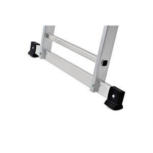 SCALA ALLUMINIO DOPPIA TRASFORMABILE - MODULA - 2X10 GRADINI in Ferramenta