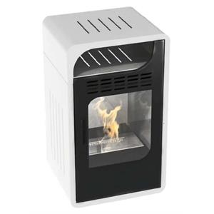 STUFA FIAMMETTA JUNIOR VENTILATA BIANCA in Stufe e clima
