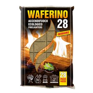 CUBETTI ACCENDIFUOCO GMR WAFERINO 28 PEZZI in Arredamento giardino