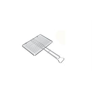 GRIGLIA A RETE - GRATICOLA DOPPIA INCROCIATA PER BARBECUE SENZA PIEDI - 40x45 CM in Arredamento giardino