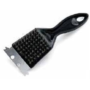 SPAZZOLA PER BARBECUE FUNCOOK IN ACCIAIO INOX E SETOLE IN RAME in Arredamento giardino