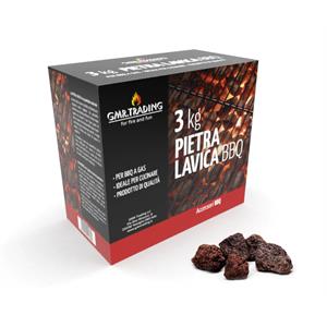 PIETRA DI LAVA  3KG. PER GRIGLIE BARBECUE in Arredamento giardino