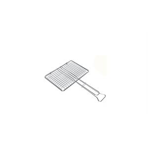 GRIGLIA A RETE - GRATICOLA DOPPIA INCROCIATA PER BARBECUE SENZA PIEDI - 30x40 CM in Arredamento giardino