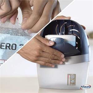 KIT DEUMIDIFICATORE PORTATILE ARIASANA AERO 360 - TAB LAVANDA in Stufe e clima