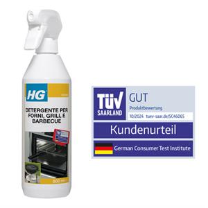 SGRASSATORE E DETERGENTE PER FORNO, GRILL E BARBECUE - 500 ML in Arredamento giardino
